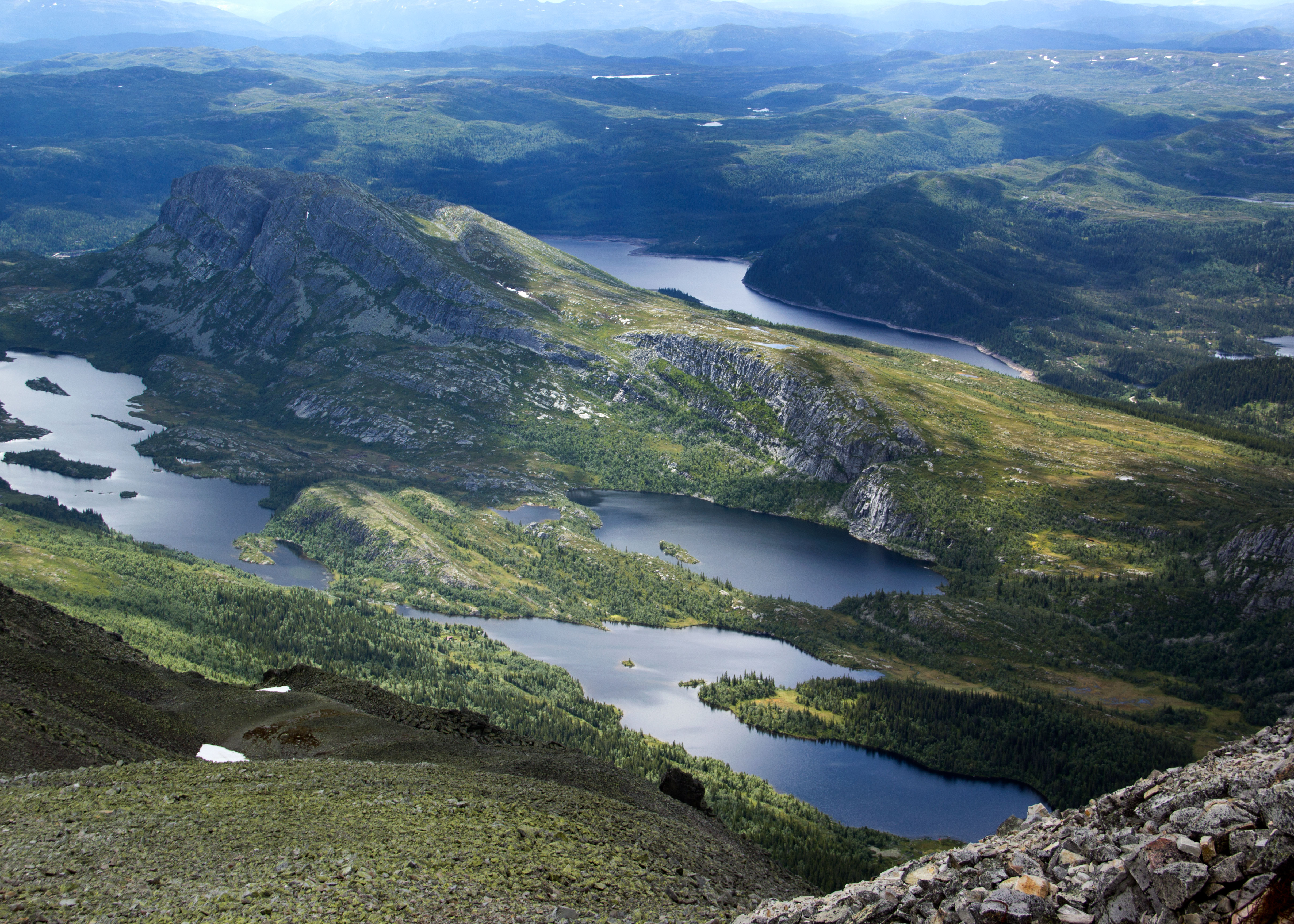 View from Gaustatoppen